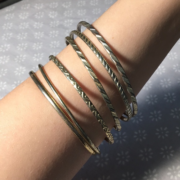 “Gold” Bangles - Picture 2 of 2